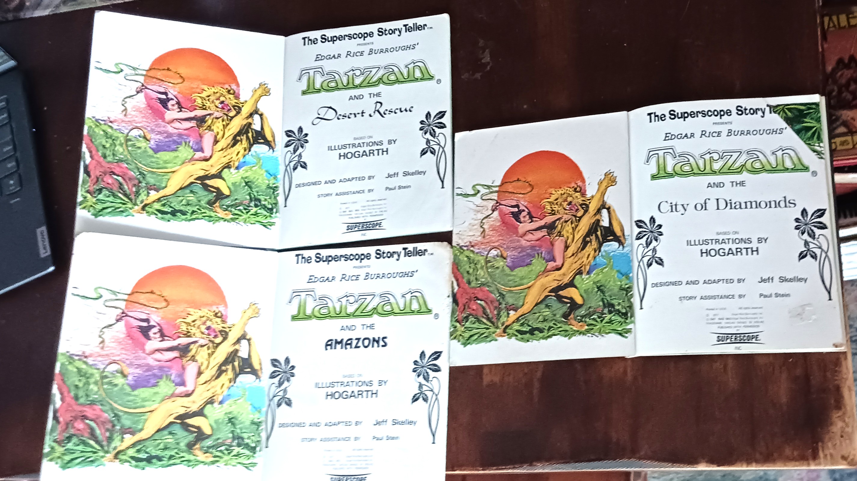 Image for Set of 3 Tarzan Children's Books: Tarzan and the Amazons, Tarzan and the City of Diamonds, Tarzan and the Desert Rescue Set of 3 Tarzan Children's Books: Tarzan and the Amazons, Tarzan and the City of Diamonds, Tarzan and the Desert Rescue
