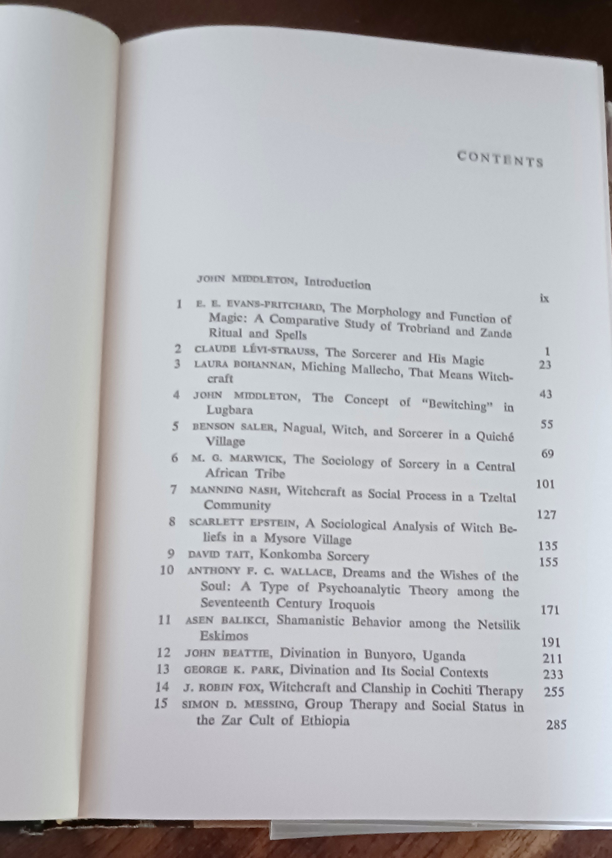Magic, Witchcraft, and Curing (American Museum Sourcebooks in Antropology)