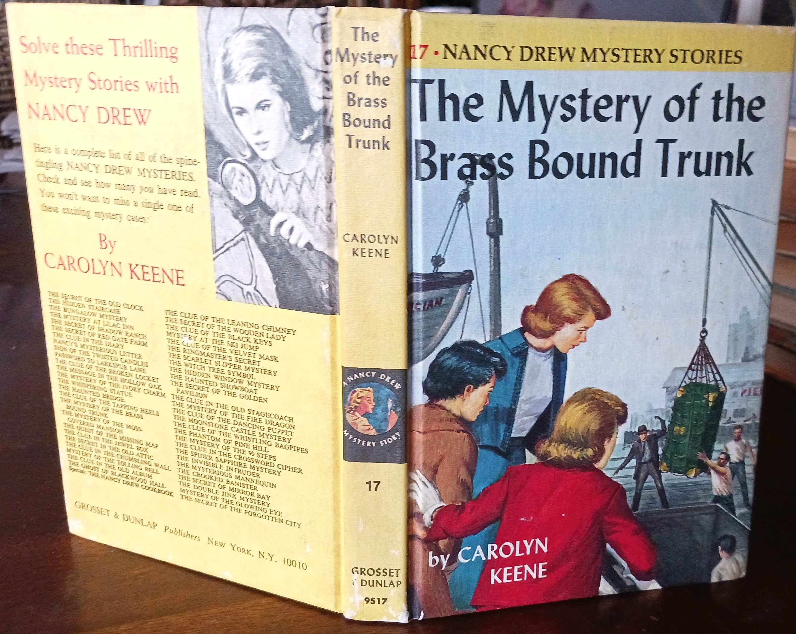 Image for Mystery of the Brass Bound Trunk (Nancy Drew Mystery Stories) Mystery of the Brass Bound Trunk (Nancy Drew Mystery Stories)