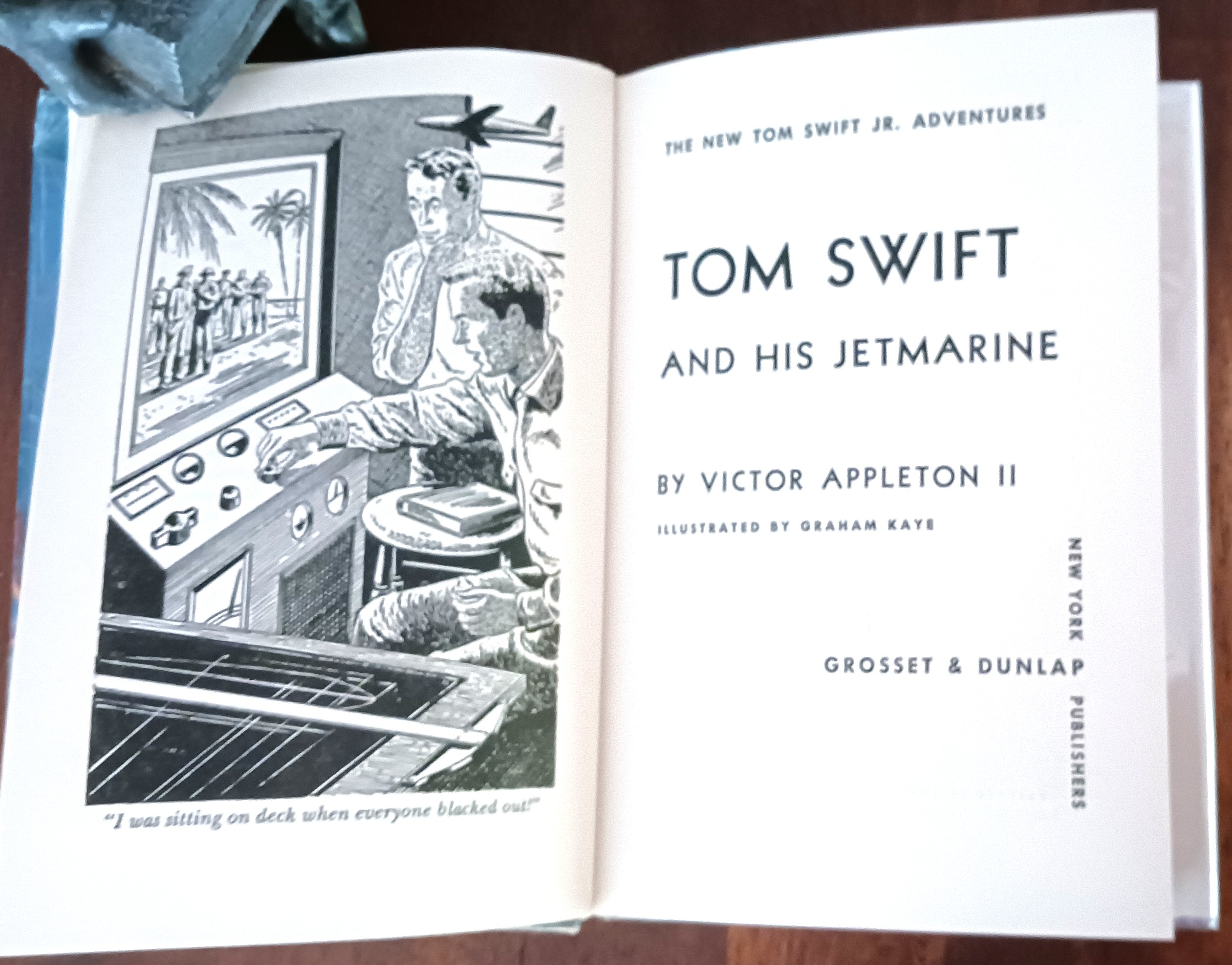 Image for Tom Swift and His Jetmarine (The New Tom Swift Jr. Adventures) Tom Swift and His Jetmarine (The New Tom Swift Jr. Adventures)