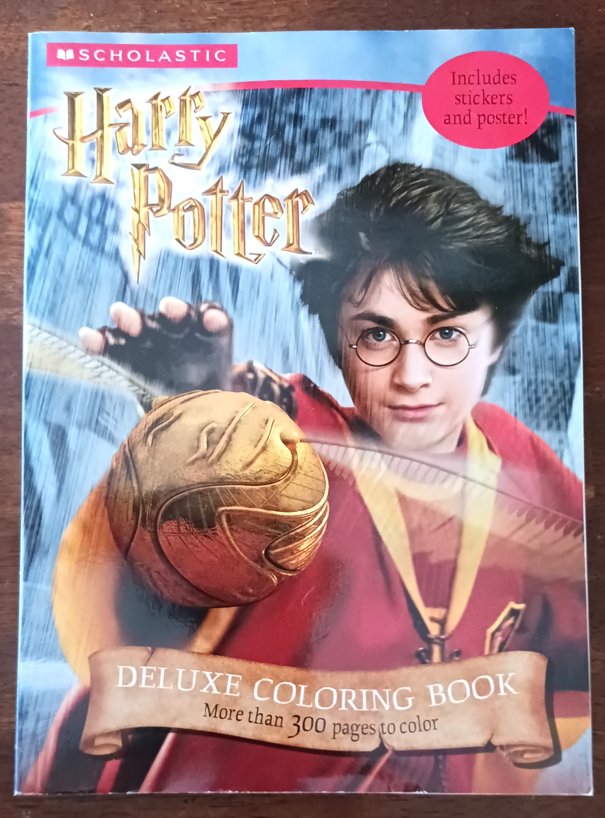 Image for Harry Potter Deluxe Coloring Book Harry Potter Deluxe Coloring Book