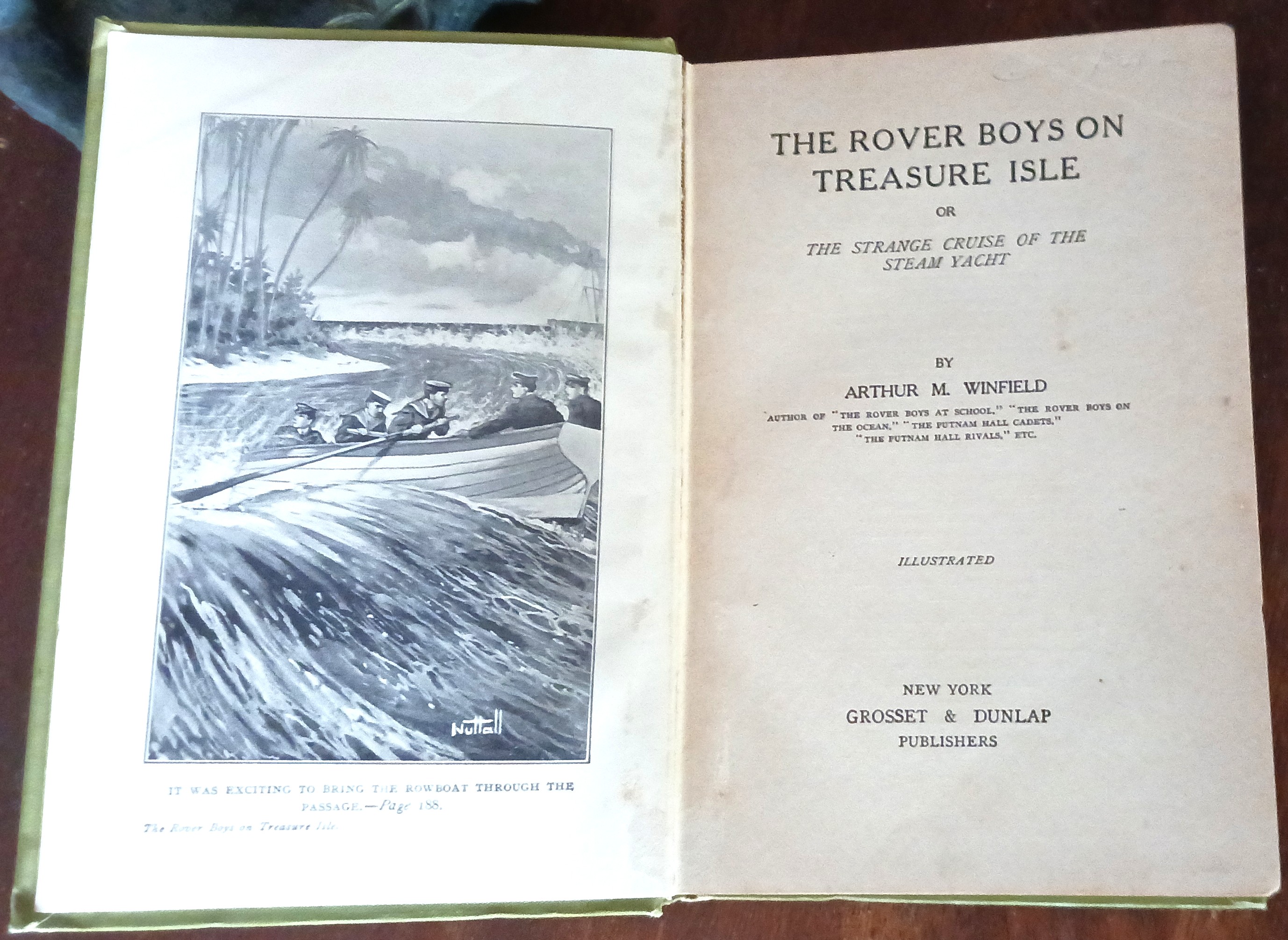 Image for The Rover Boys on Treasure Island or the Strange Cruise of the Steam Yacht The Rover Boys on Treasure Island or the Strange Cruise of the Steam Yacht