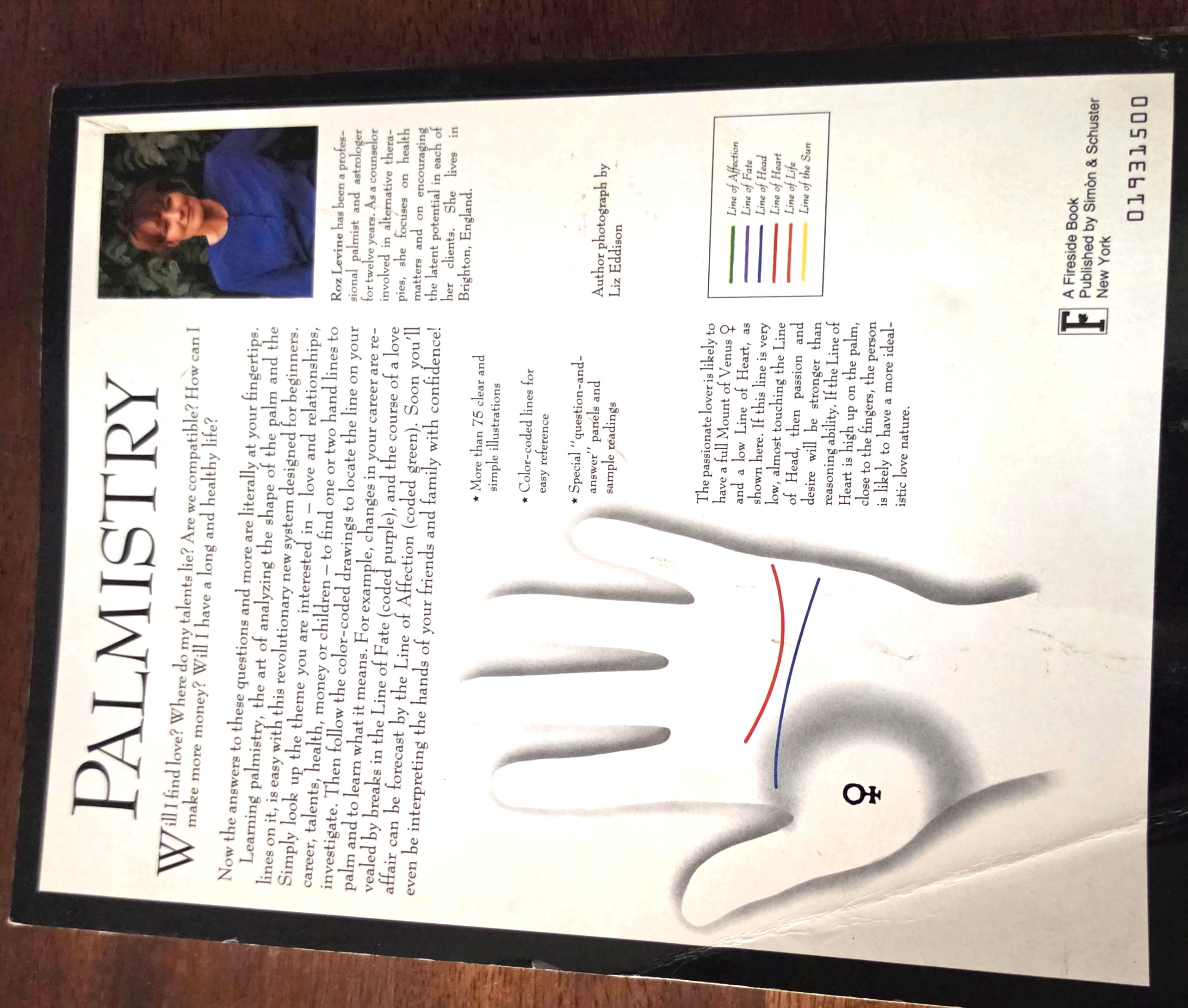 Image for Palmistry: How to Chart the Lines of Your Destiny Palmistry: How to Chart the Lines of Your Destiny