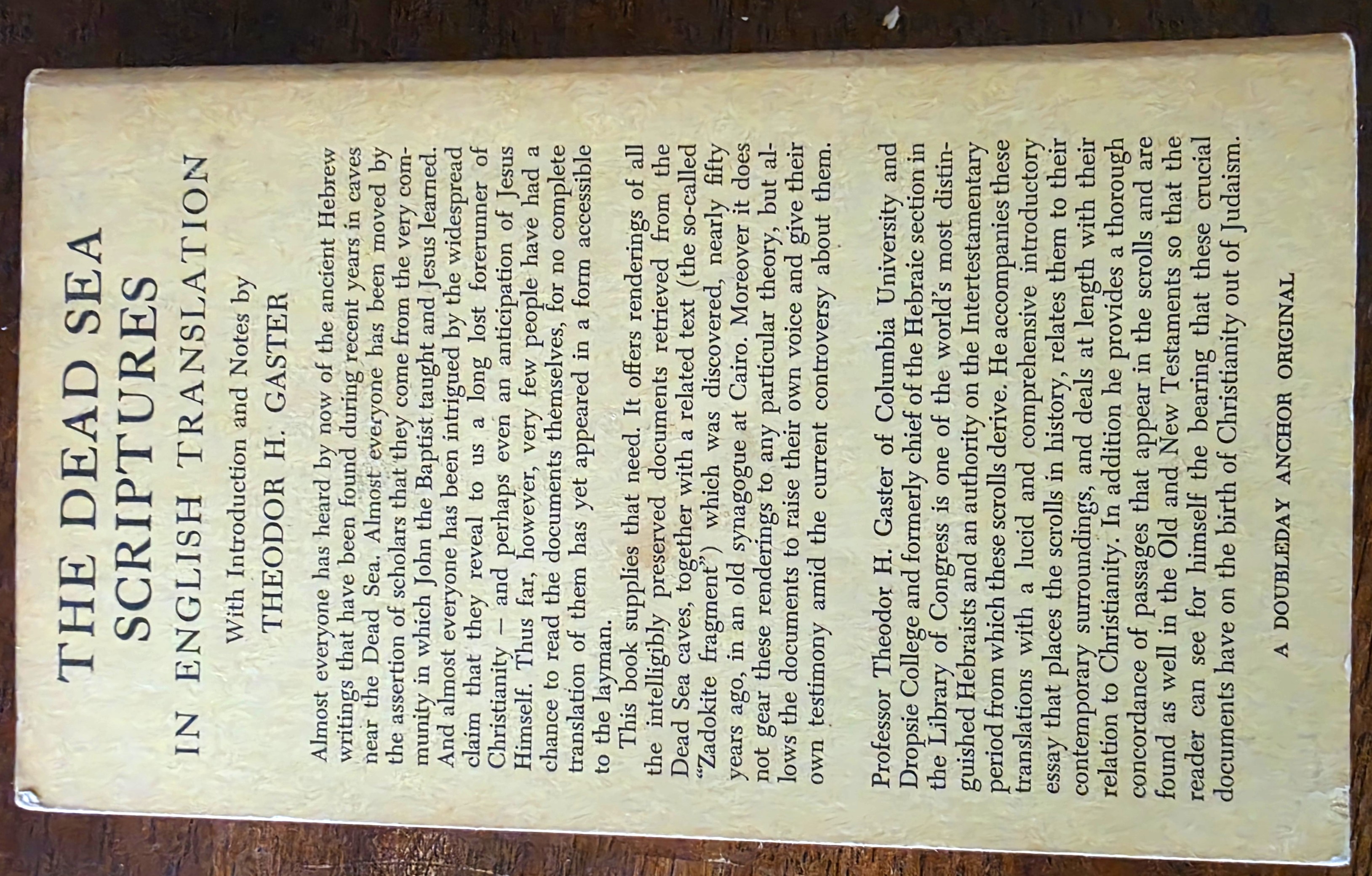 Image for The Dead Sea Scriptures in English Translation The Dead Sea Scriptures in English Translation