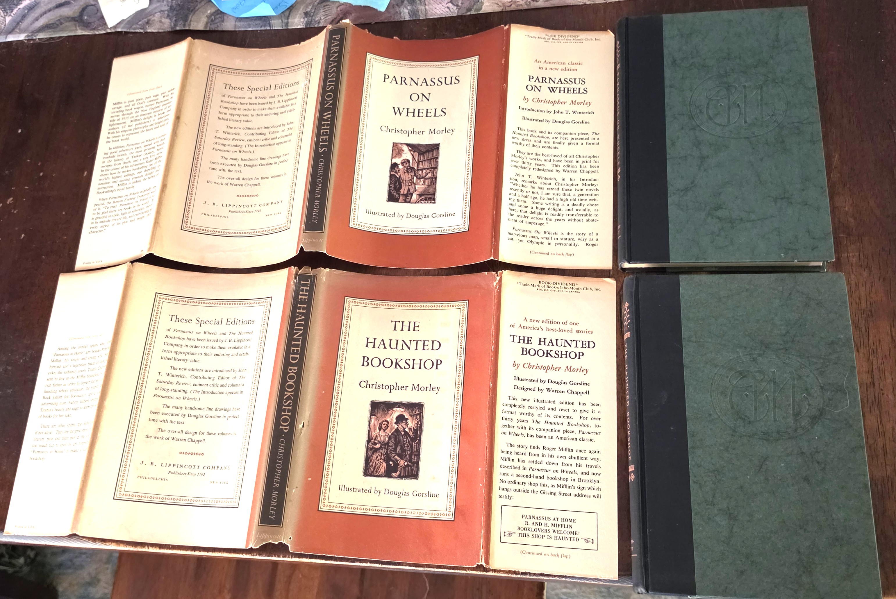 Image for The Haunted Bookshop & Parnassus on Wheels (2 book set) The Haunted Bookshop & Parnassus on Wheels (2 book set)