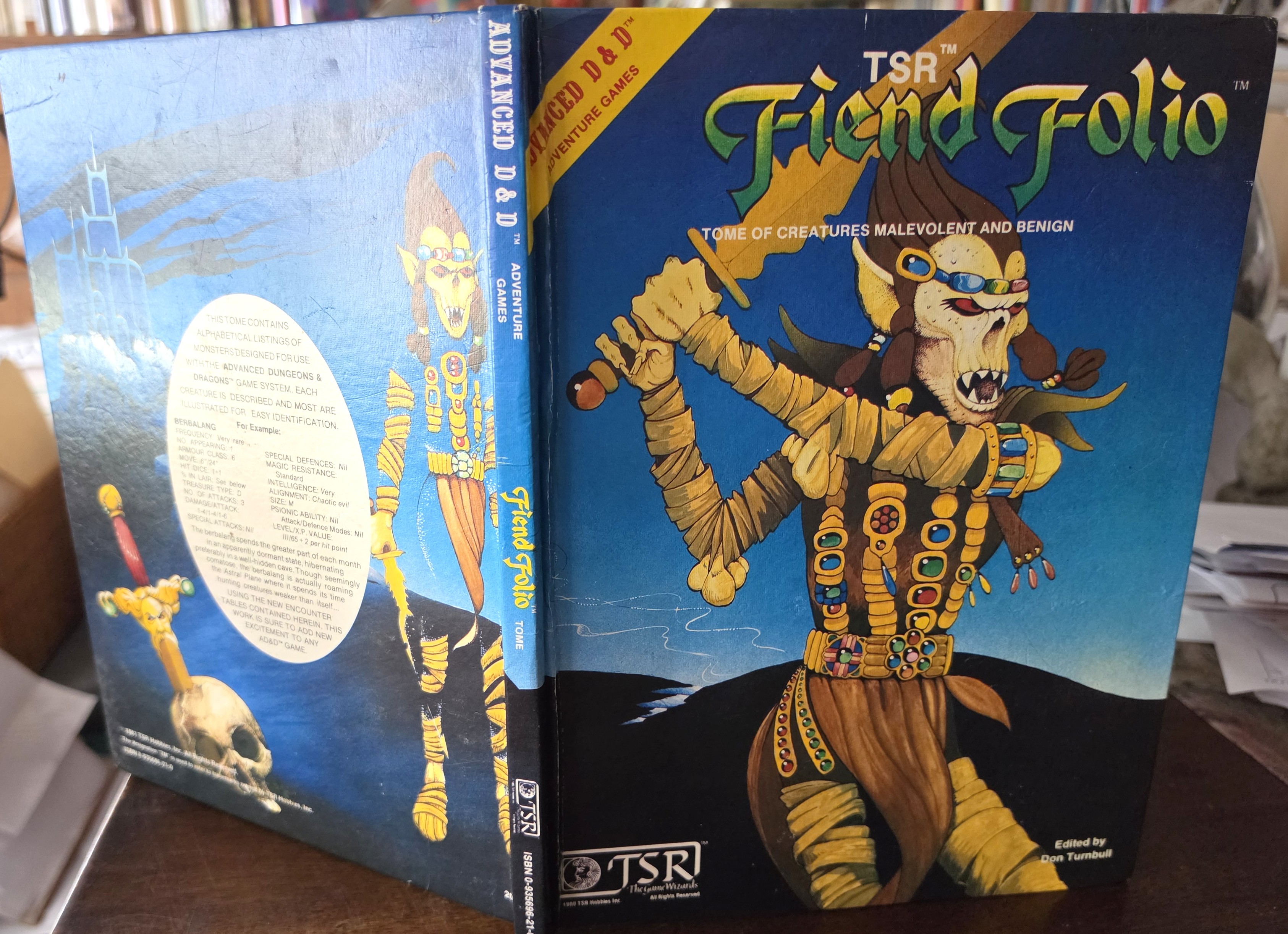 Image for Fiend Folio (Advanced D&D Adventure Game) Fiend Folio (Advanced D&D Adventure Game)