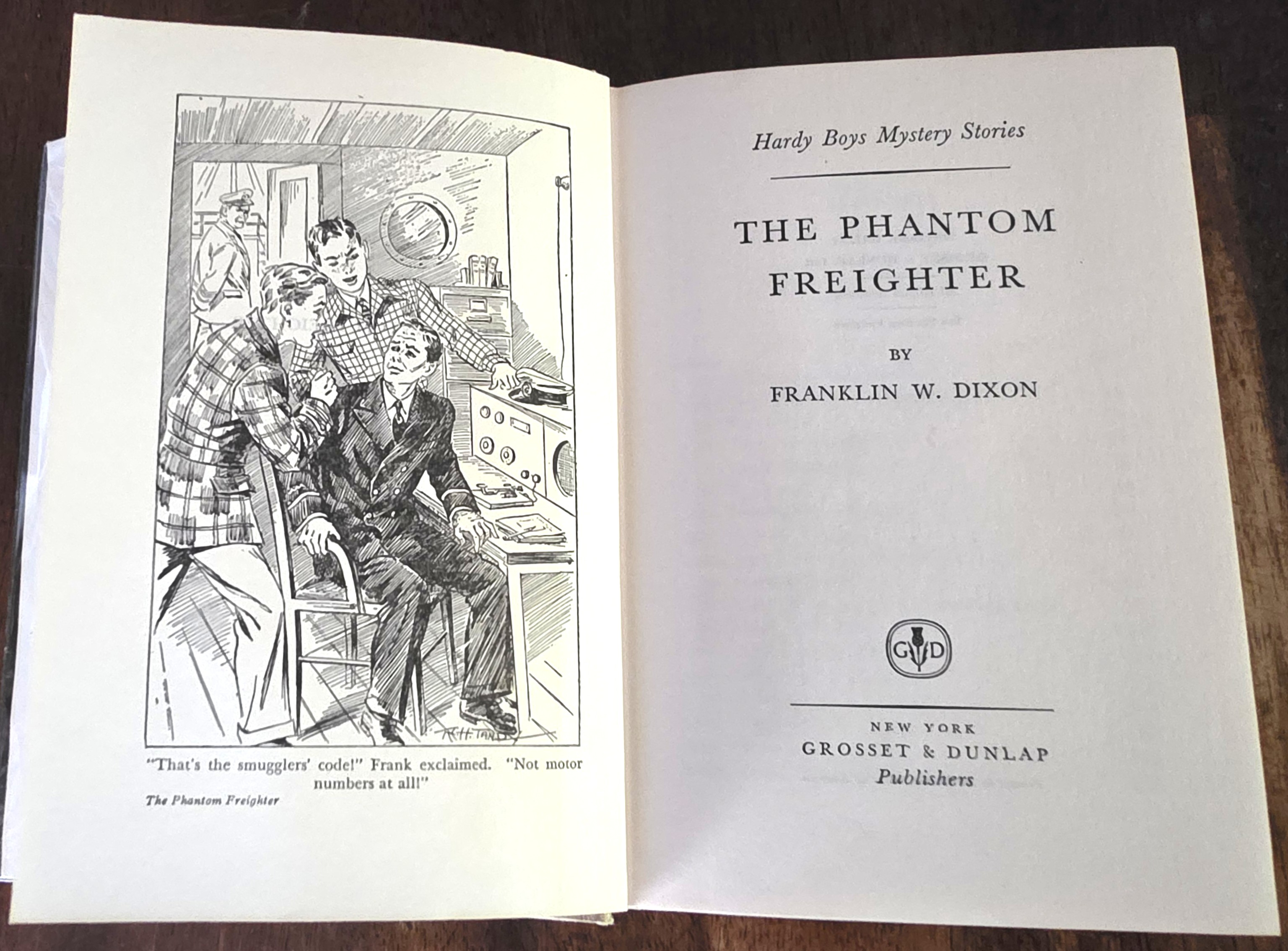 Image for The Phantom Freighter (Hardy Boys Mystery Stories) The Phantom Freighter (Hardy Boys Mystery Stories)